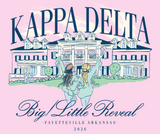 Kappa Delta University of Arkansas Big/Little Design 2026