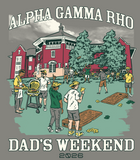 Alpha Gamma Rho University of Arkansas Dad's Day 2026 - T-SHIRT