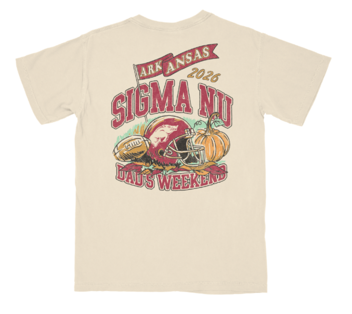 Sigma Nu University of Arkansas Dad's Weekend 2026 REORDER