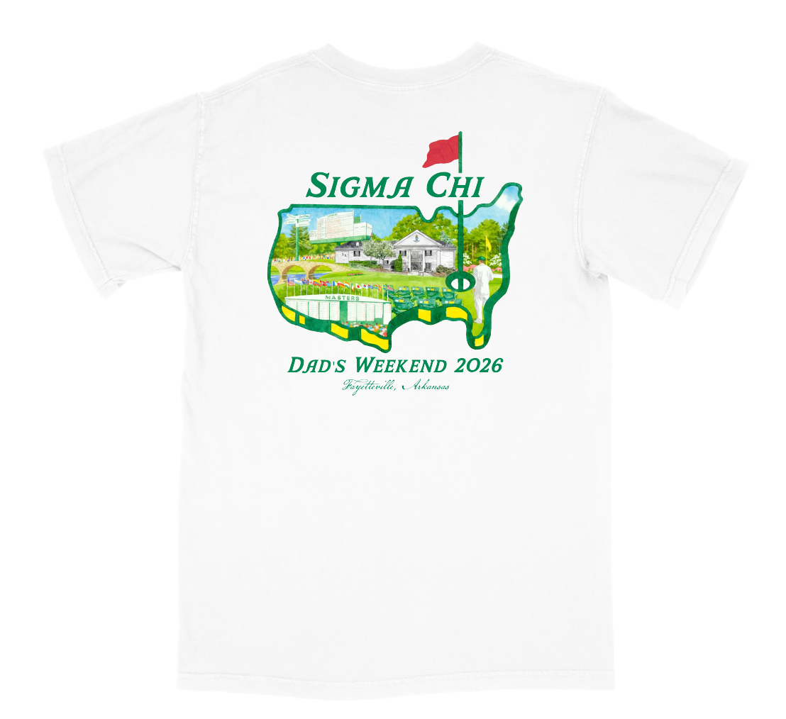 Sigma Chi University of Arkansas Dad's Day Shirt 2026