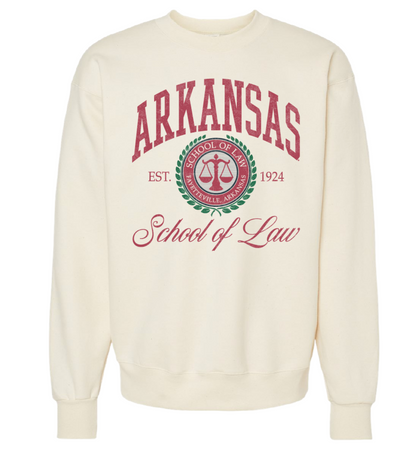 University of Arkansas Law School Classic Crewneck 2026