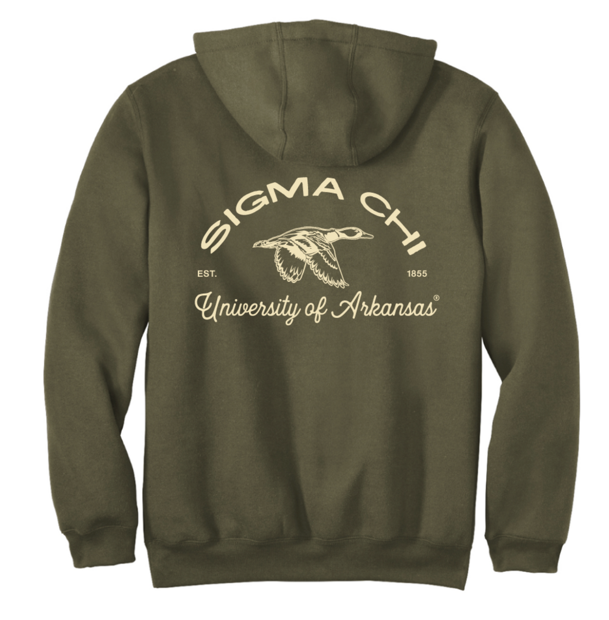 Sigma Chi University of Arkansas Carhartt Hoodie 2026