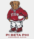 Pi Beta Phi University of Arkansas Basketball T-Shirt 2025