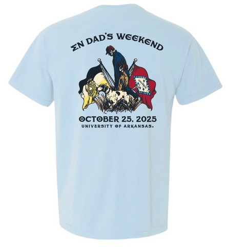 Sigma Nu University of Arkansas Dad's Day T-Shirt 2025