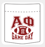 Alpha Phi University of Oklahoma Football T-Shirt 2025