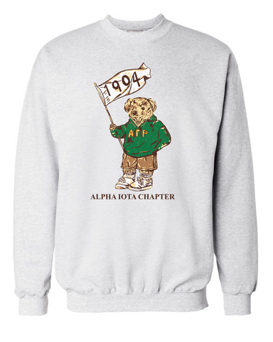 Alpha Gamma Rho University of Arkansas Polo Bear Design 2025