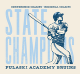 Pulaski Academy Baseball Team Championship T-Shirt Design 2026